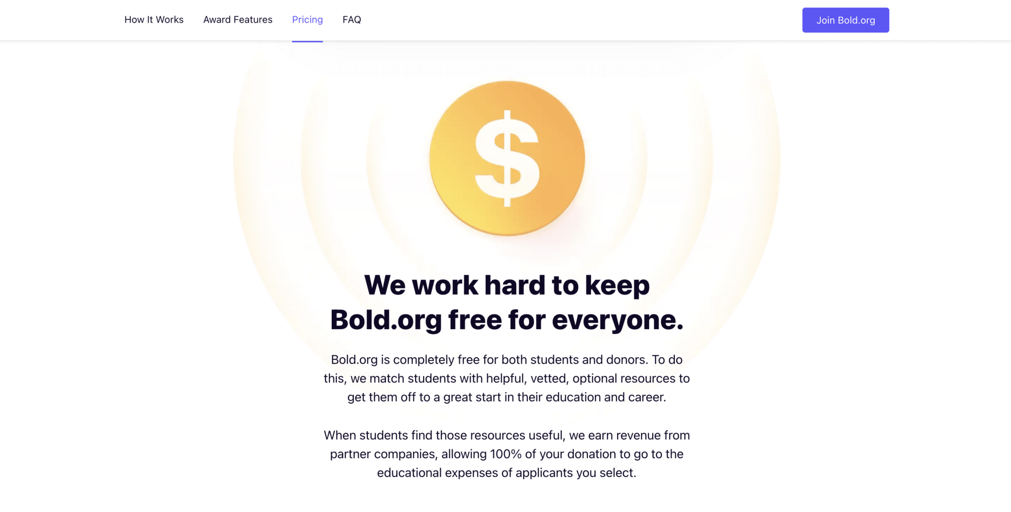 bold.org pricing